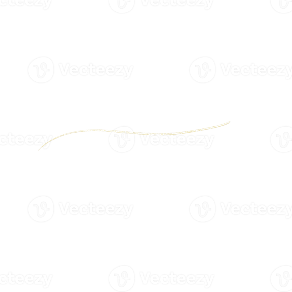 ligne rougeoyante d'or png