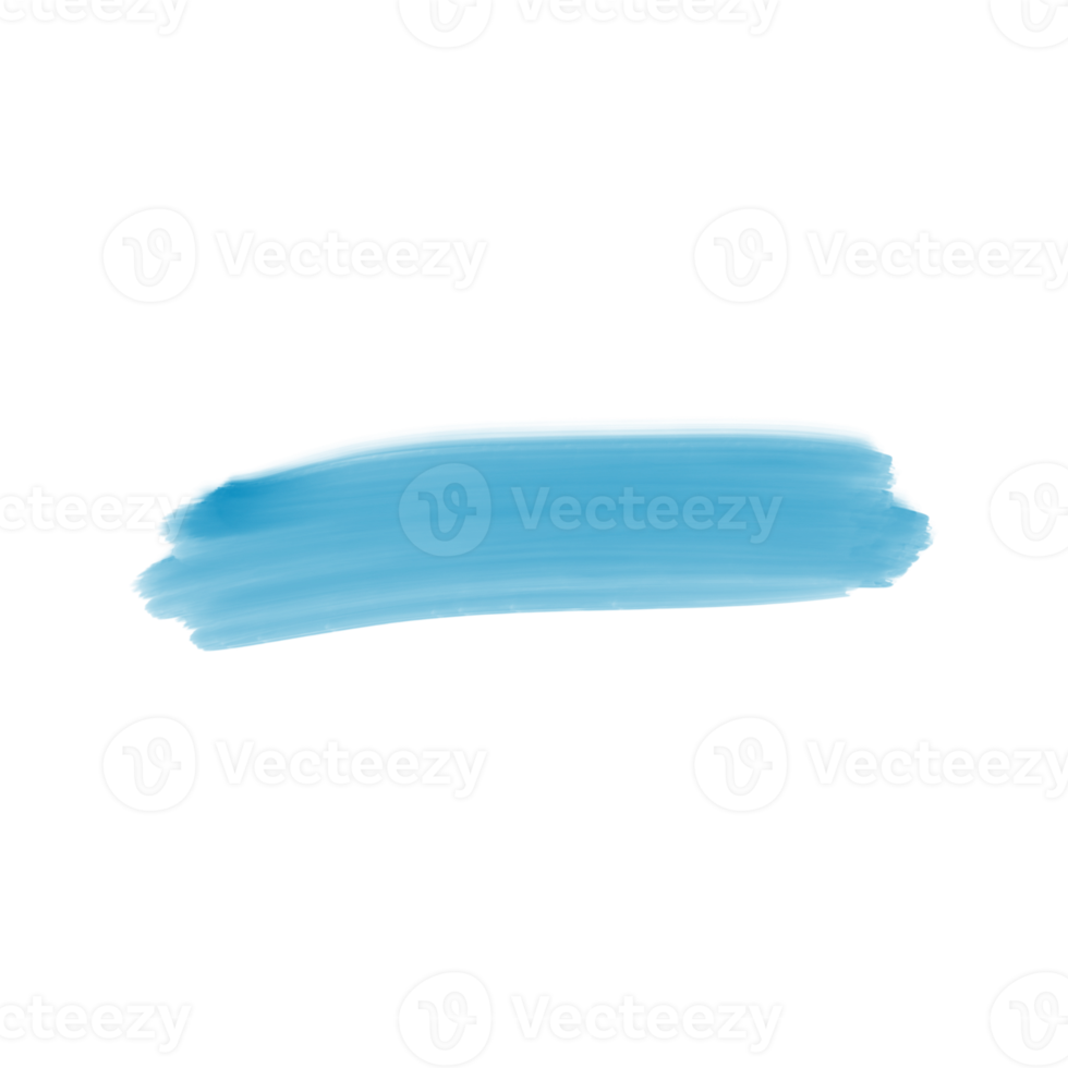 pastellblå akvarell penseldrag png