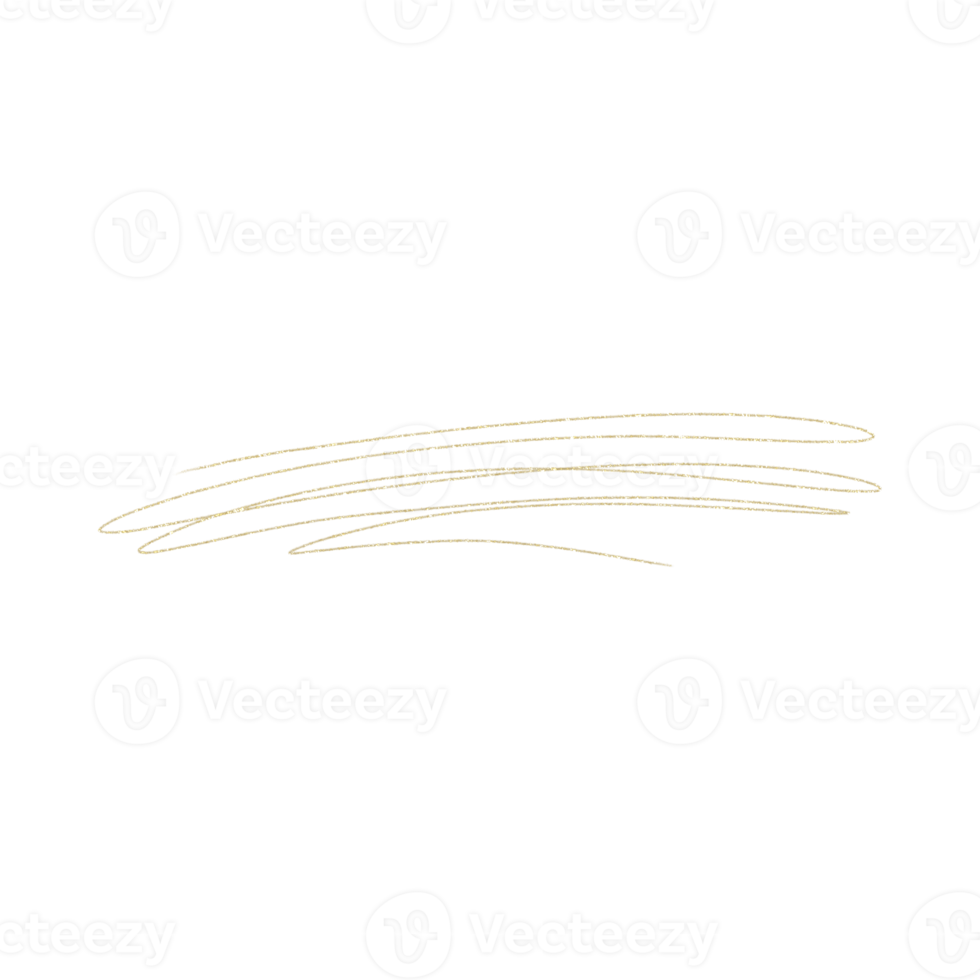 Gold Glitter Line png