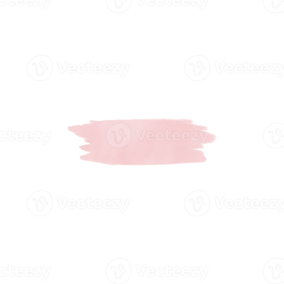 Pink Watercolor Brush Stroke png