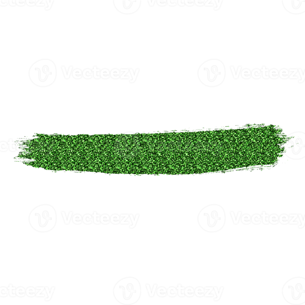 Green Shimmer Brush Stroke png