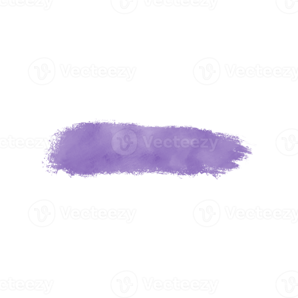 Purple Watercolor Brush Stroke png