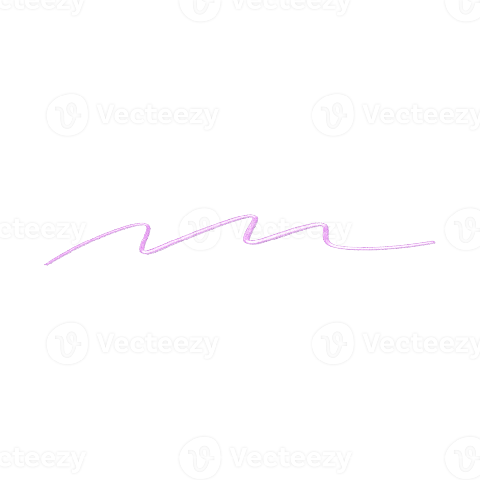 ligne de paillettes violettes png