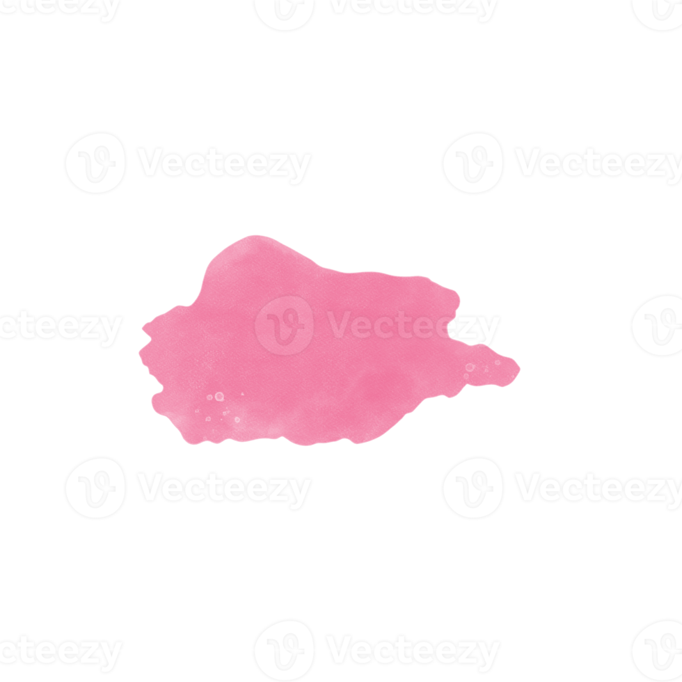 Pink Watercolor Painting png
