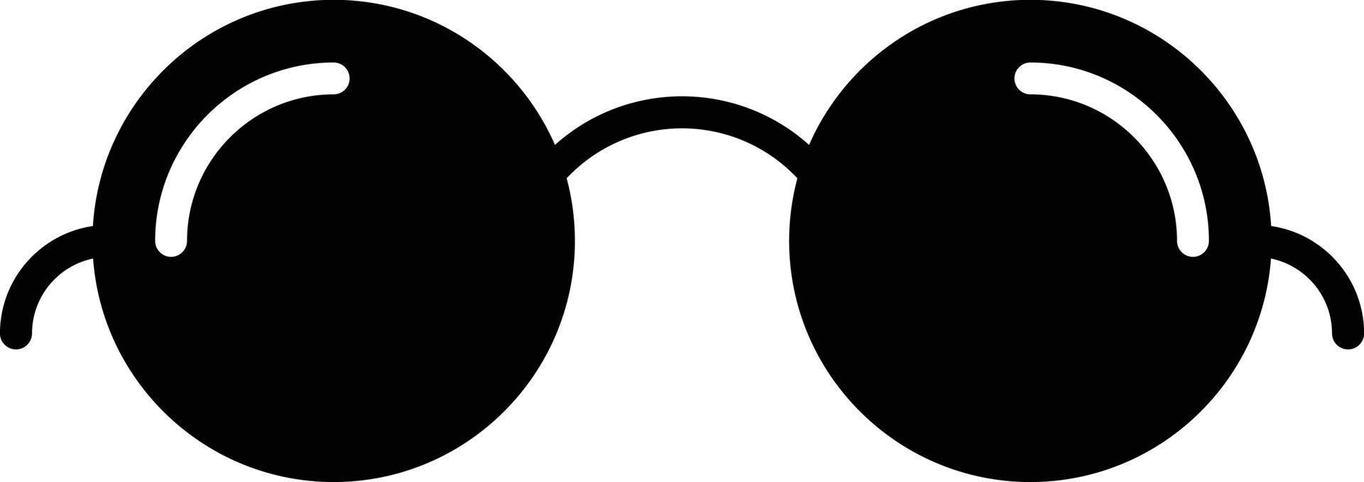 Glasses Glyph Icon vector