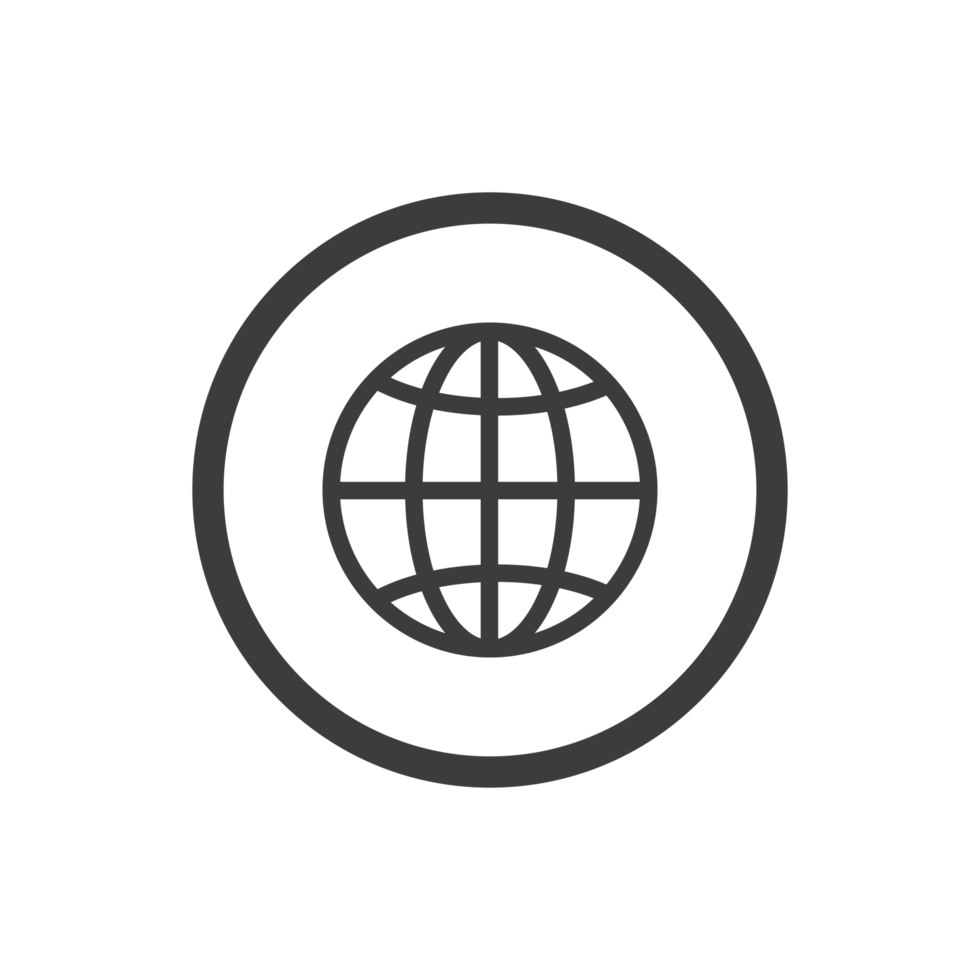 Globe, Web Icon png