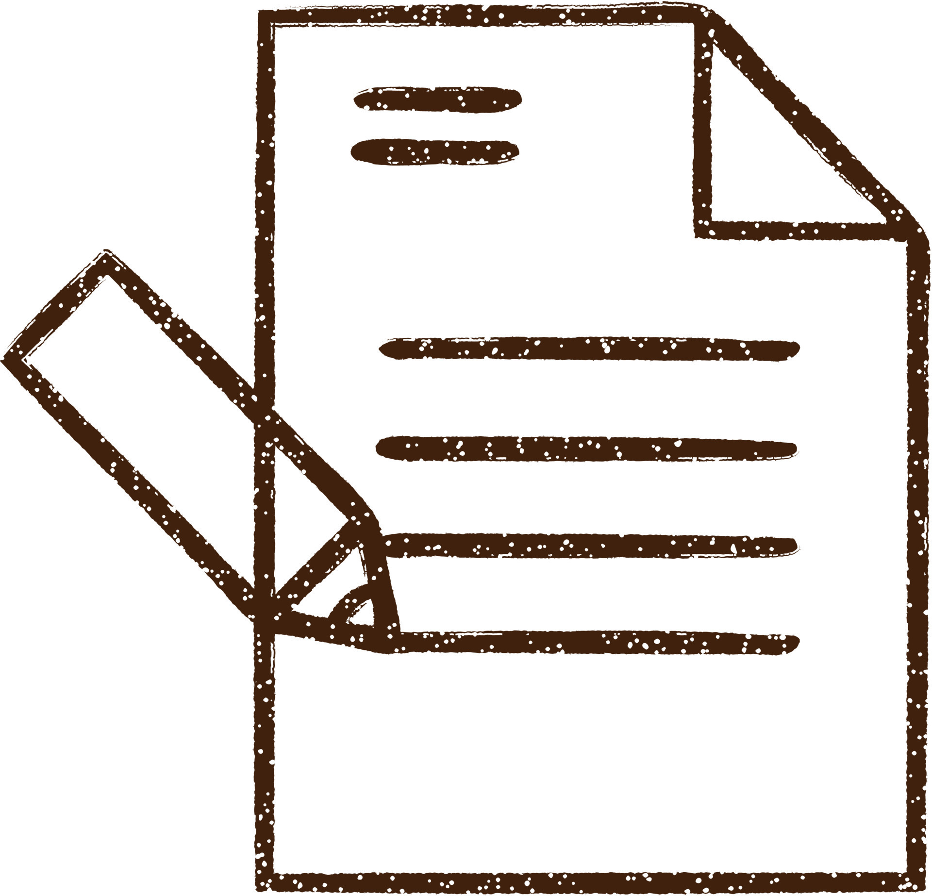 Taking Notes Charcoal Drawing 9592212 Vector Art at Vecteezy