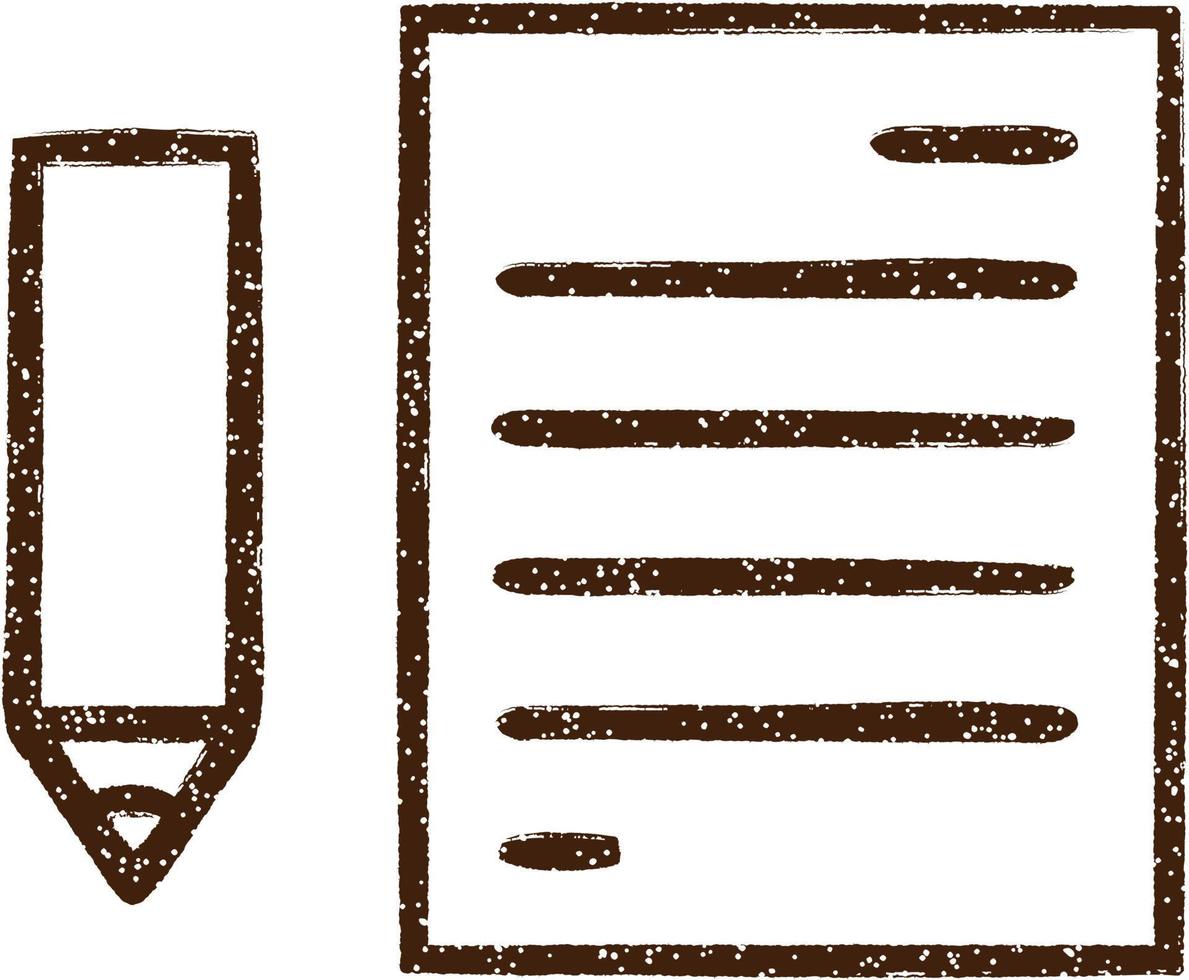 Paper Charcoal Drawing 9592231 Vector Art at Vecteezy