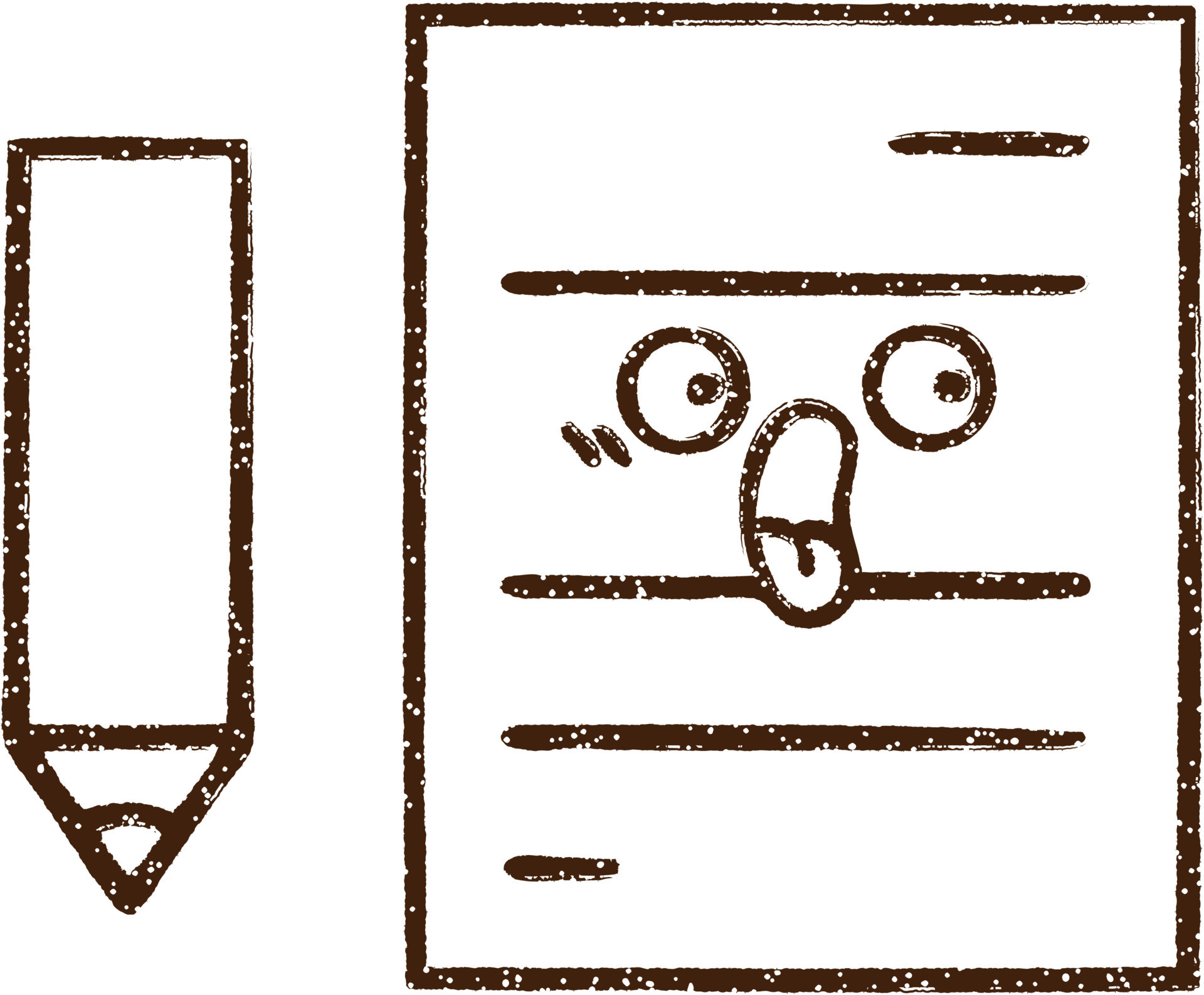 Paper Charcoal Drawing 9592288 Vector Art at Vecteezy