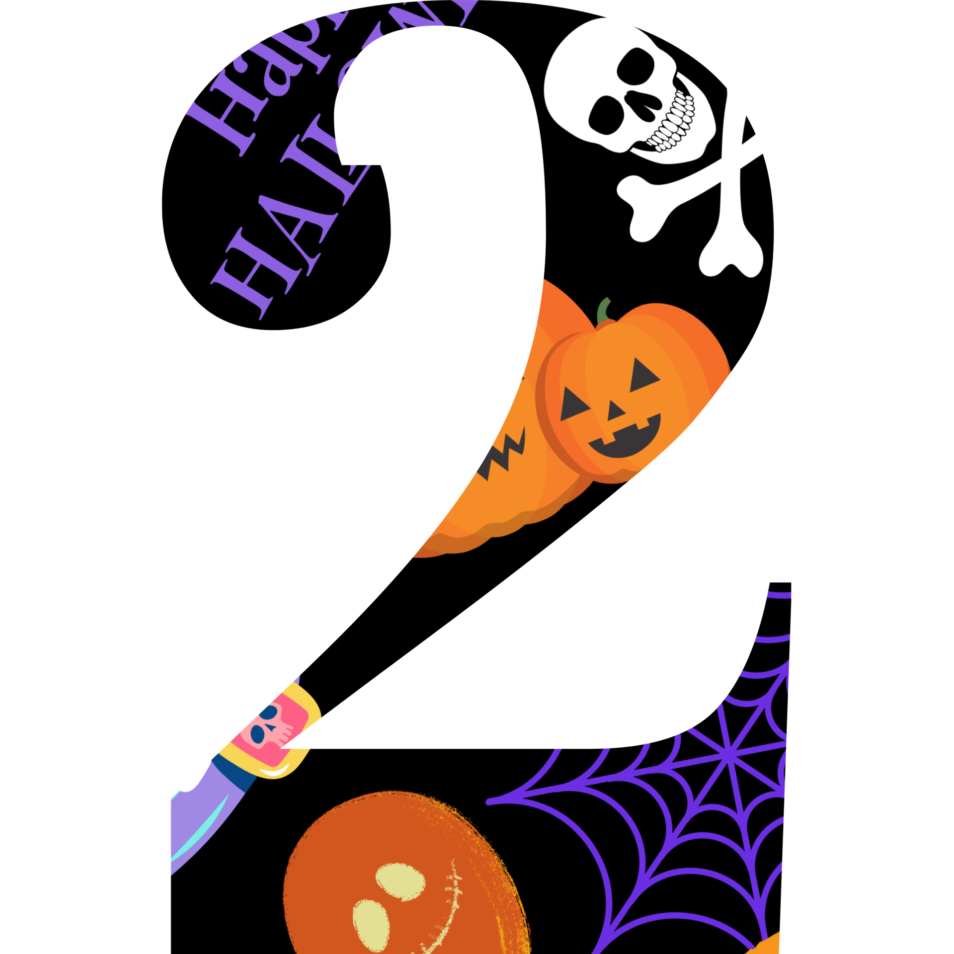 alfabeto-y-n-mero-de-halloween-9592482-png