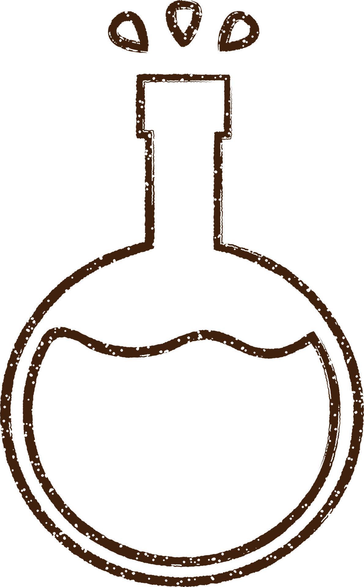 Science Experiment Charcoal Drawing 9593211 Vector Art at Vecteezy