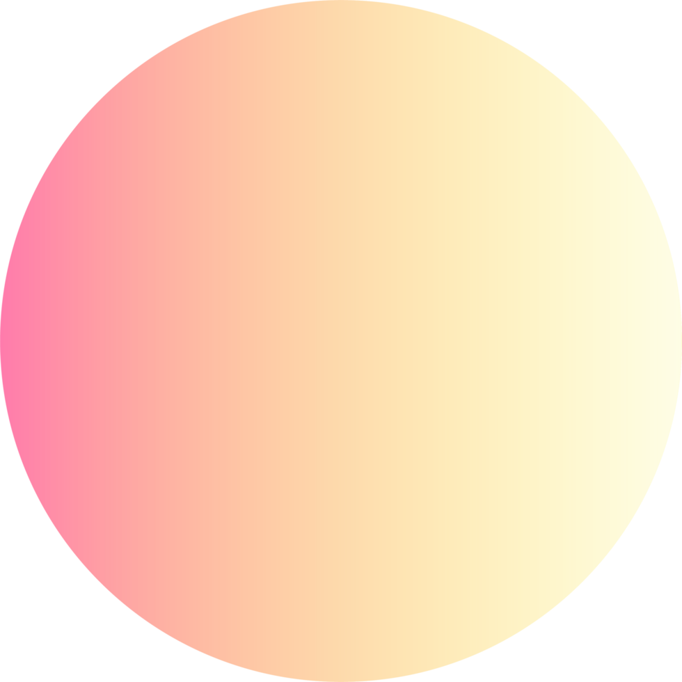 círculos com coloração gradiente. png