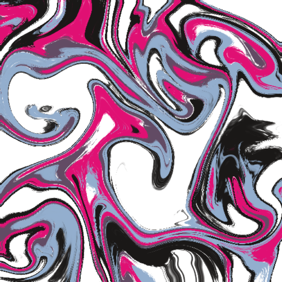 Abstract element in colors black pink and lilac. png