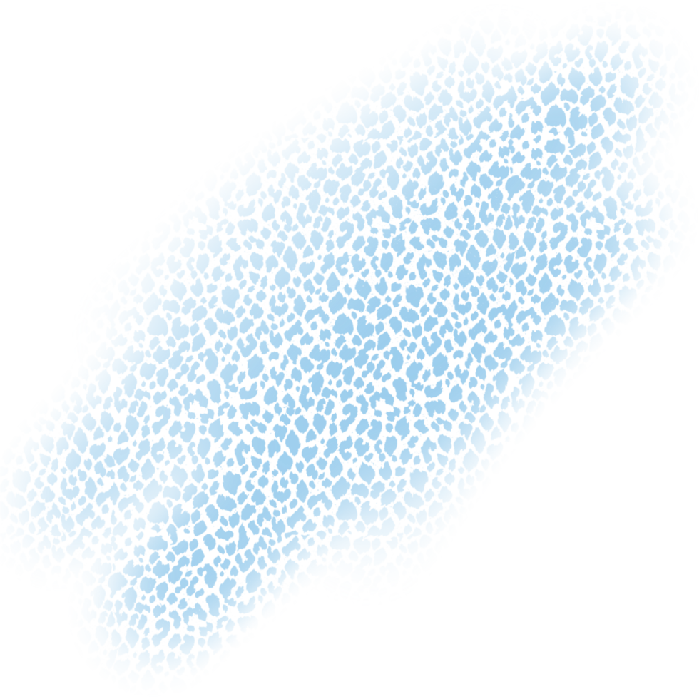 Abstract spots in leopard color. png