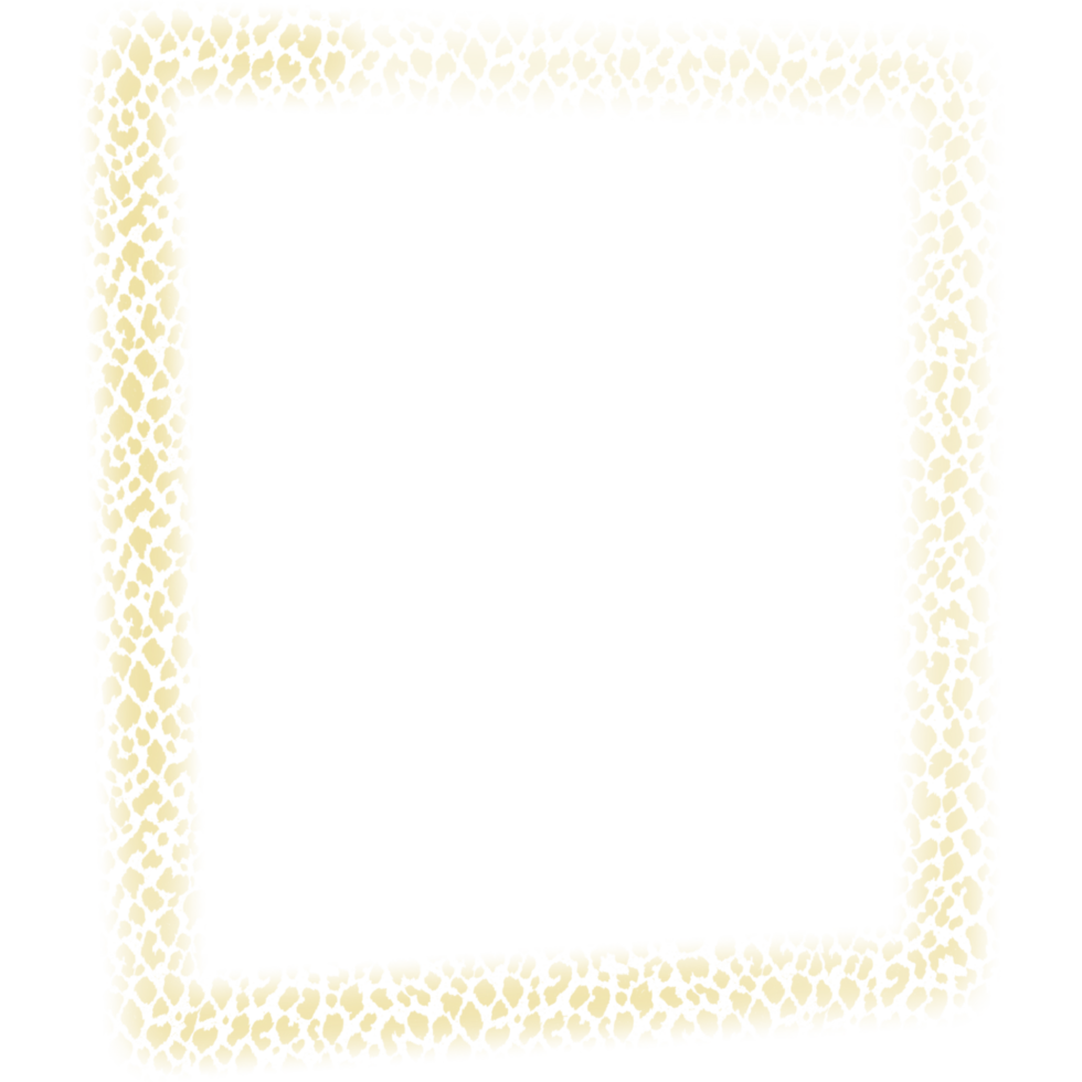 square frames in leopard color. png