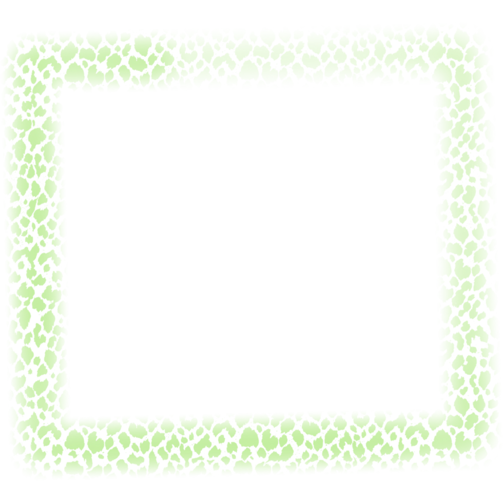 square frames in leopard color. png