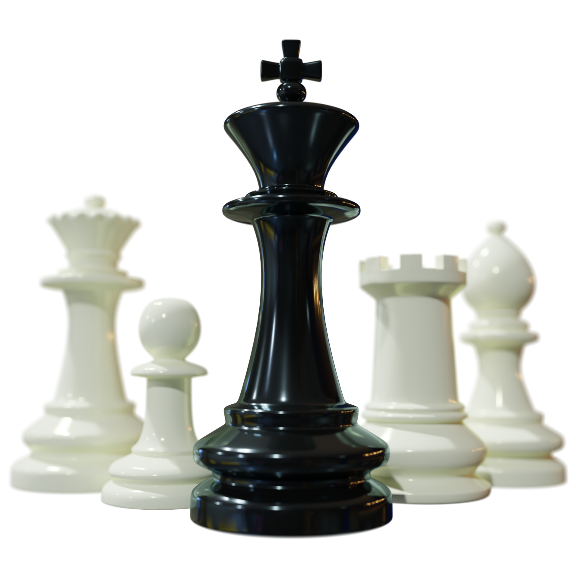 Chess Composition 3D Render 9593828 PNG