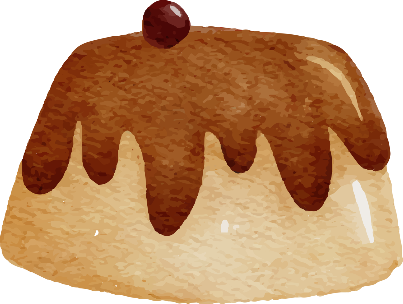 gâteau et dessert à l'aquarelle png