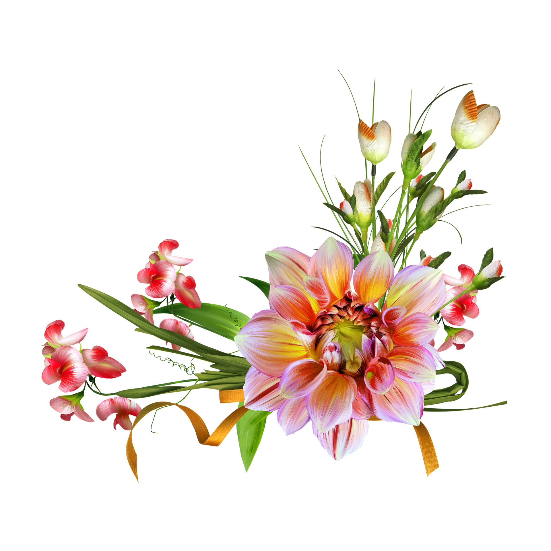 Flower Corner PNGs for Free Download