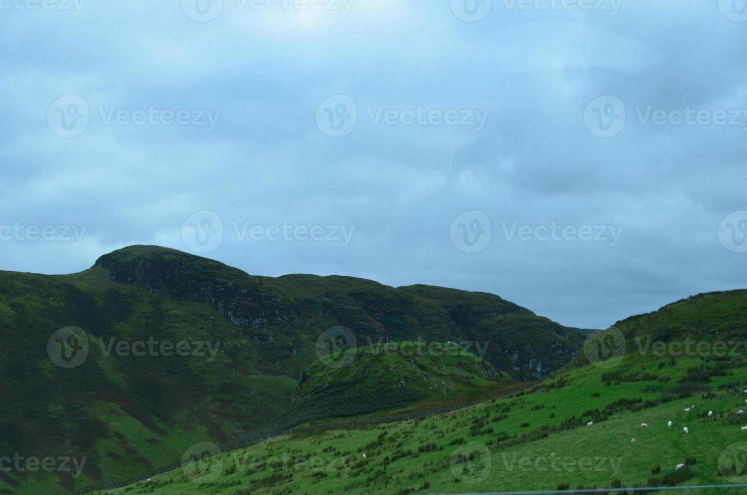 Breathtaking view of the landscape in Isle of Skye photo