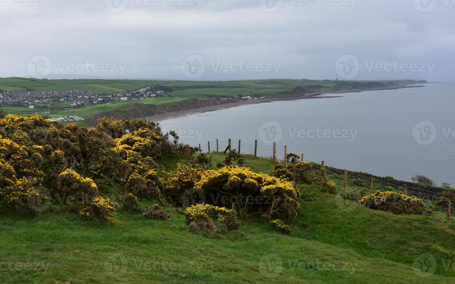 Beautiful Look at the Coast of St Bees in England photo