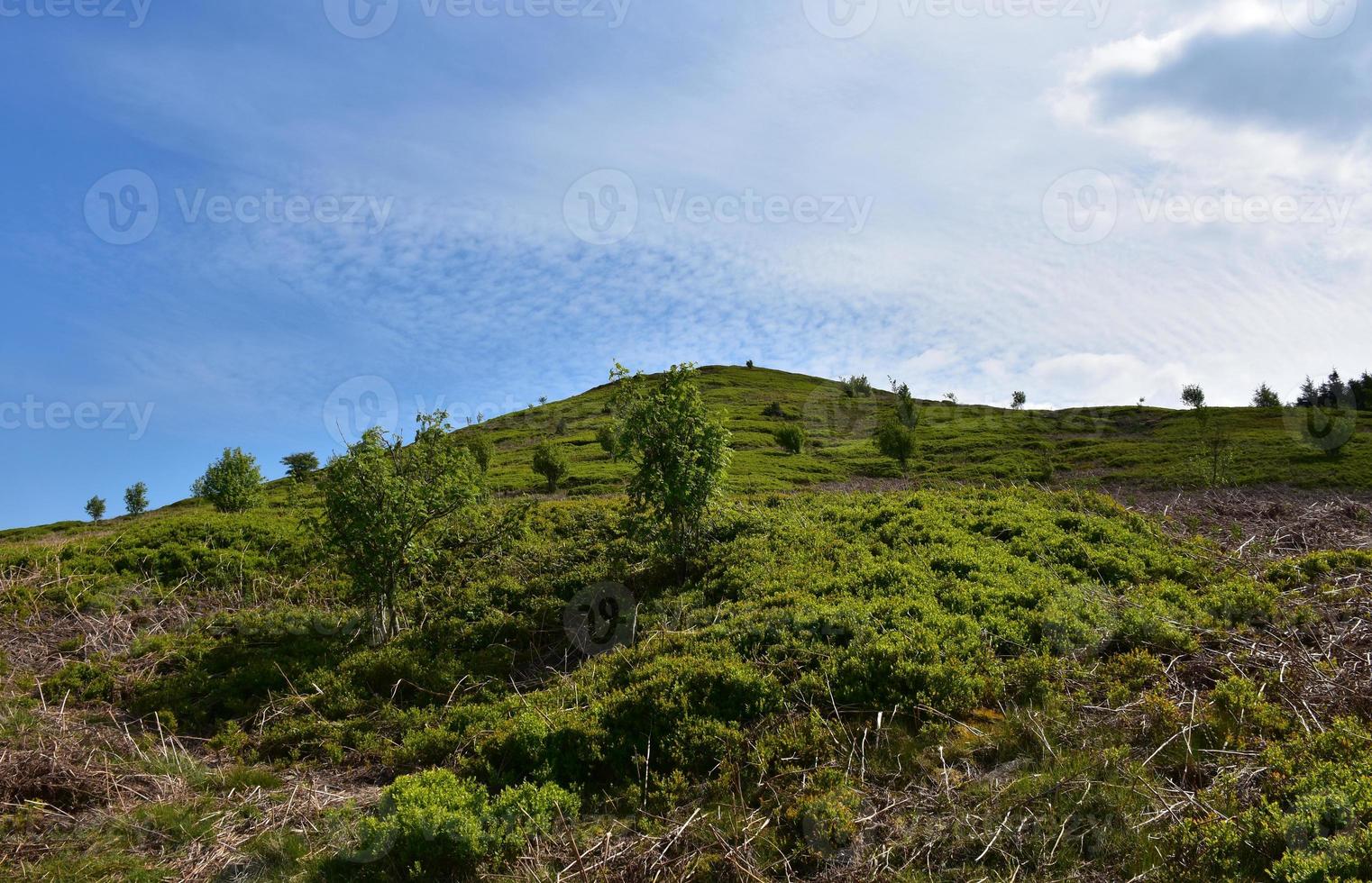 Looking Up To the Top of a Fell in Northern England photo