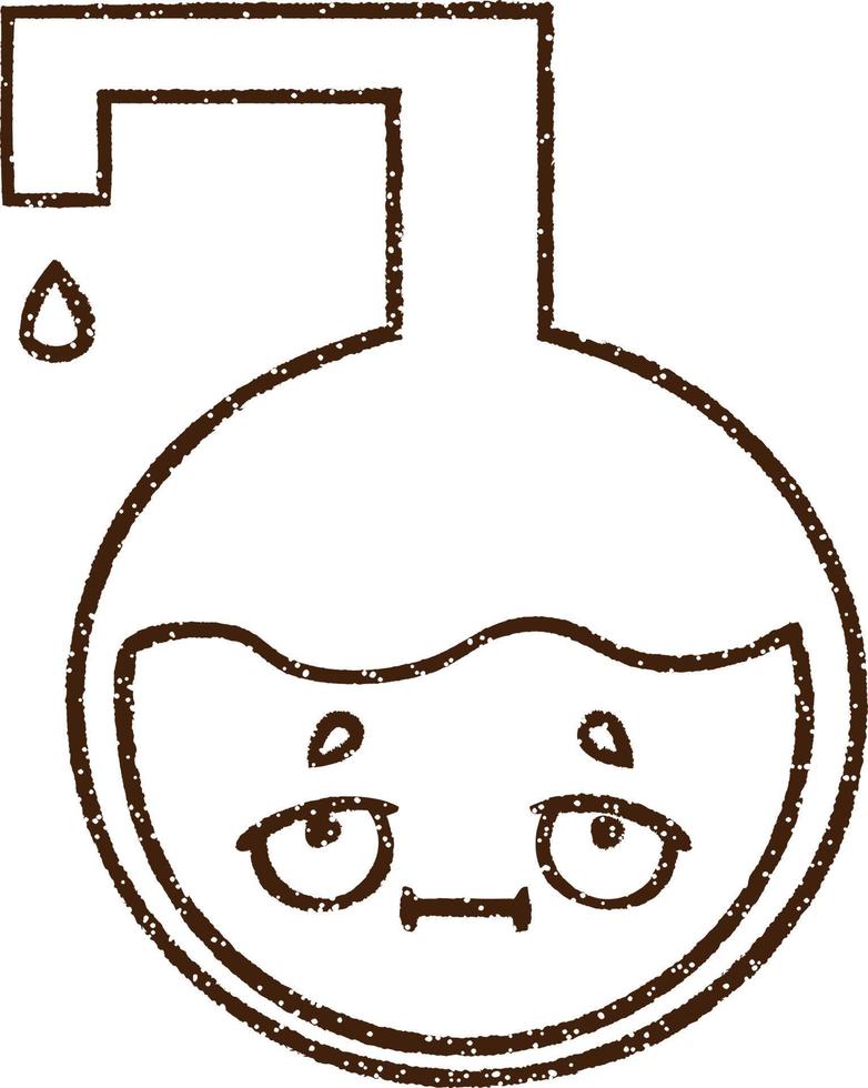 Science Experiment Charcoal Drawing 9596859 Vector Art at Vecteezy