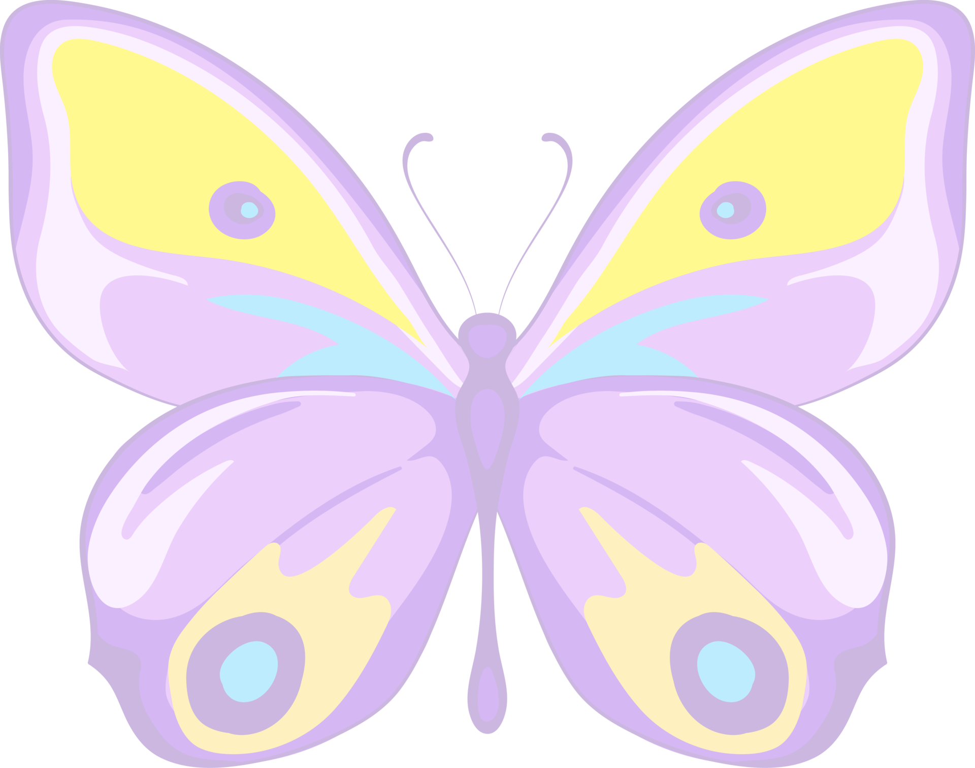 Top 84+ imagen mariposas color pastel png