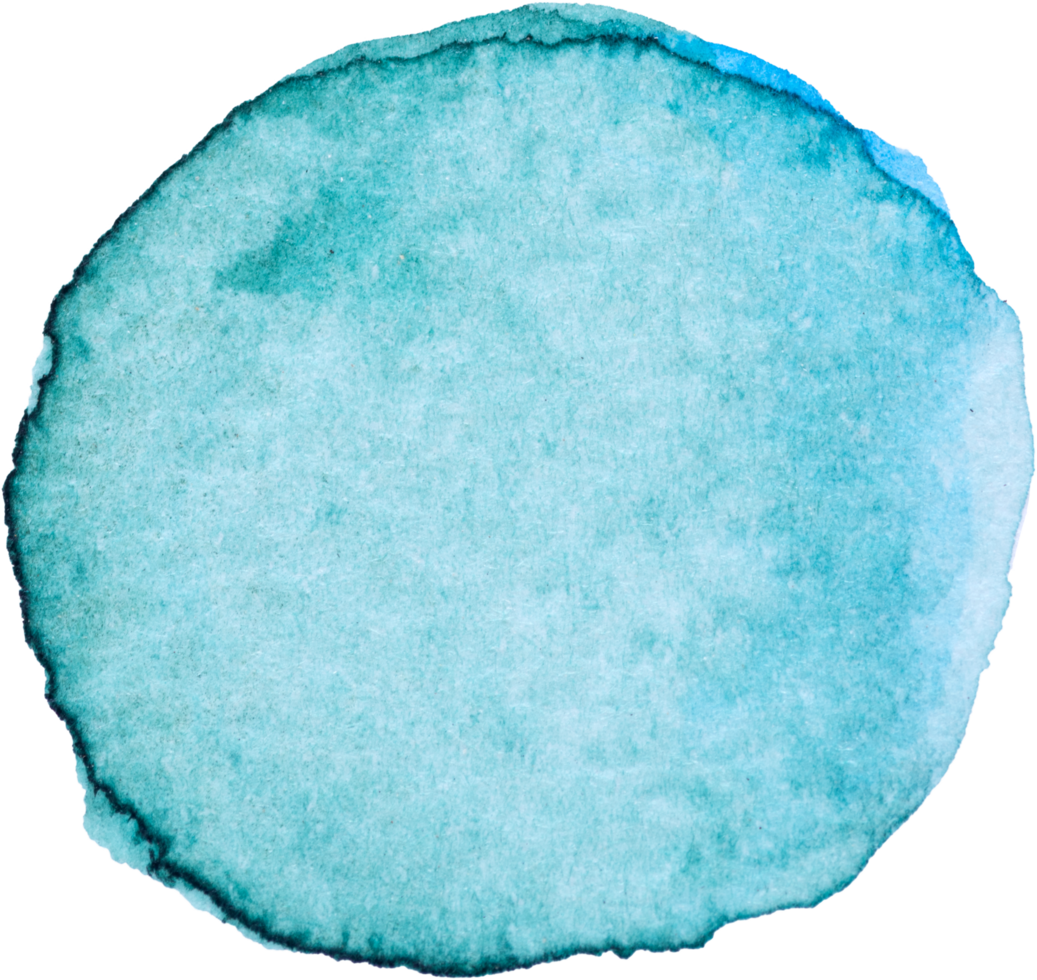 watercolor brush paint circles with hand drawn 9597086 PNG