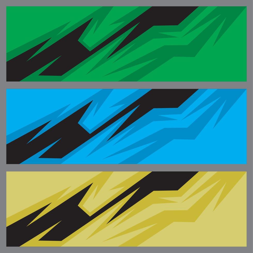 car decal abstract background vector