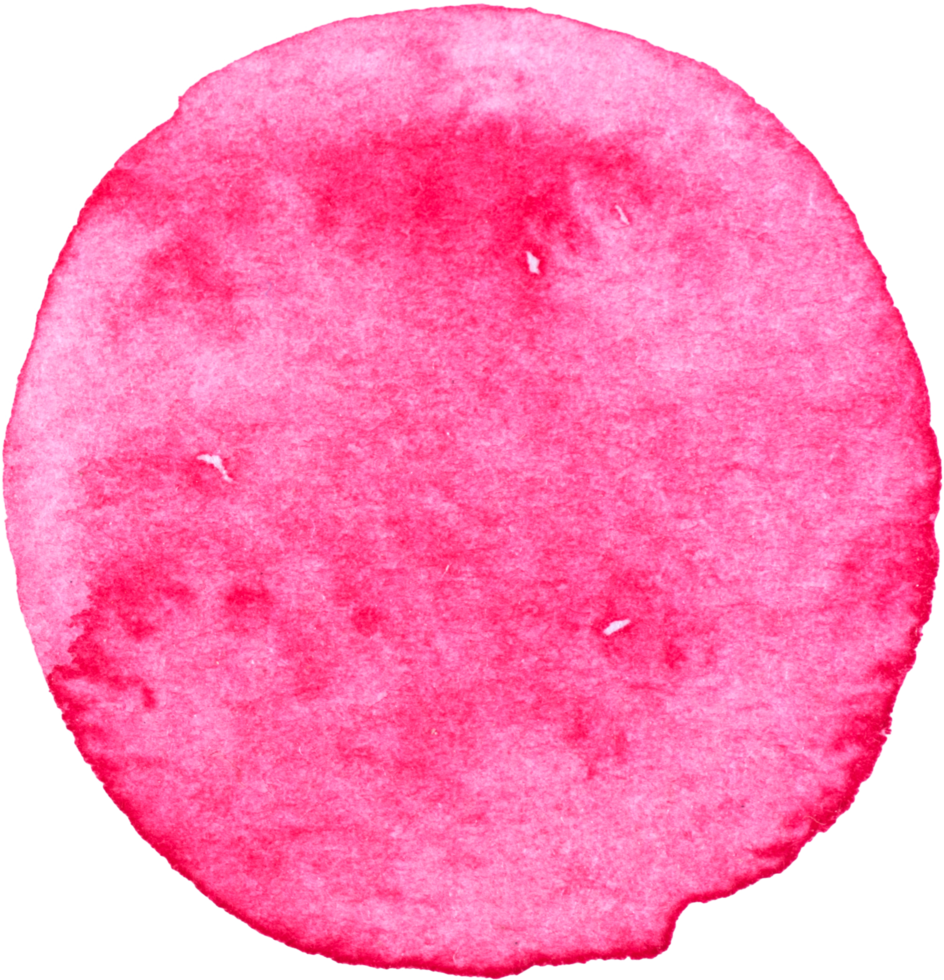 watercolor brush paint circles with hand drawn 9597441 PNG