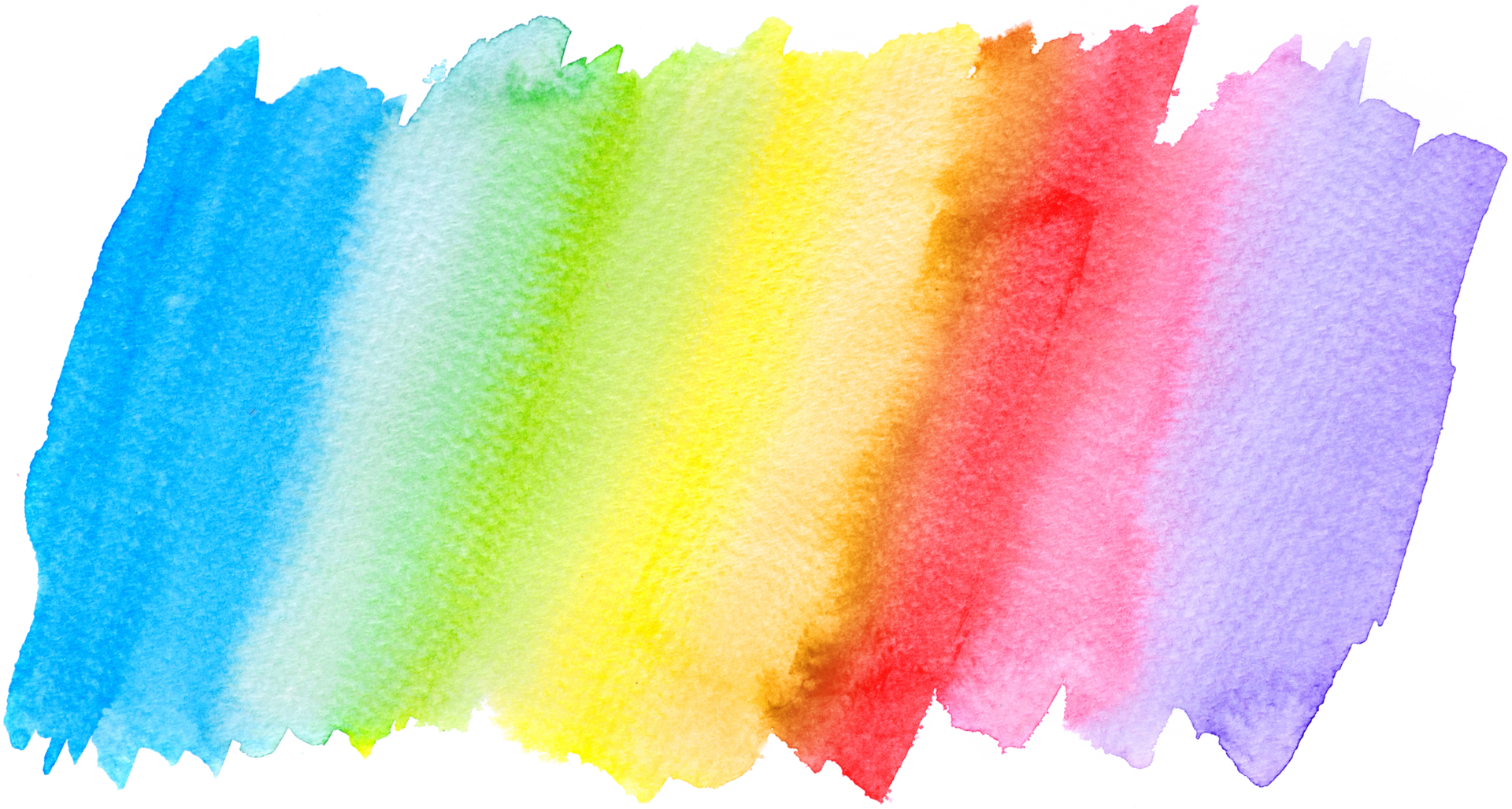 Free Watercolor paint brush strokes from a hand drawn background 9597442  PNG with Transparent Background