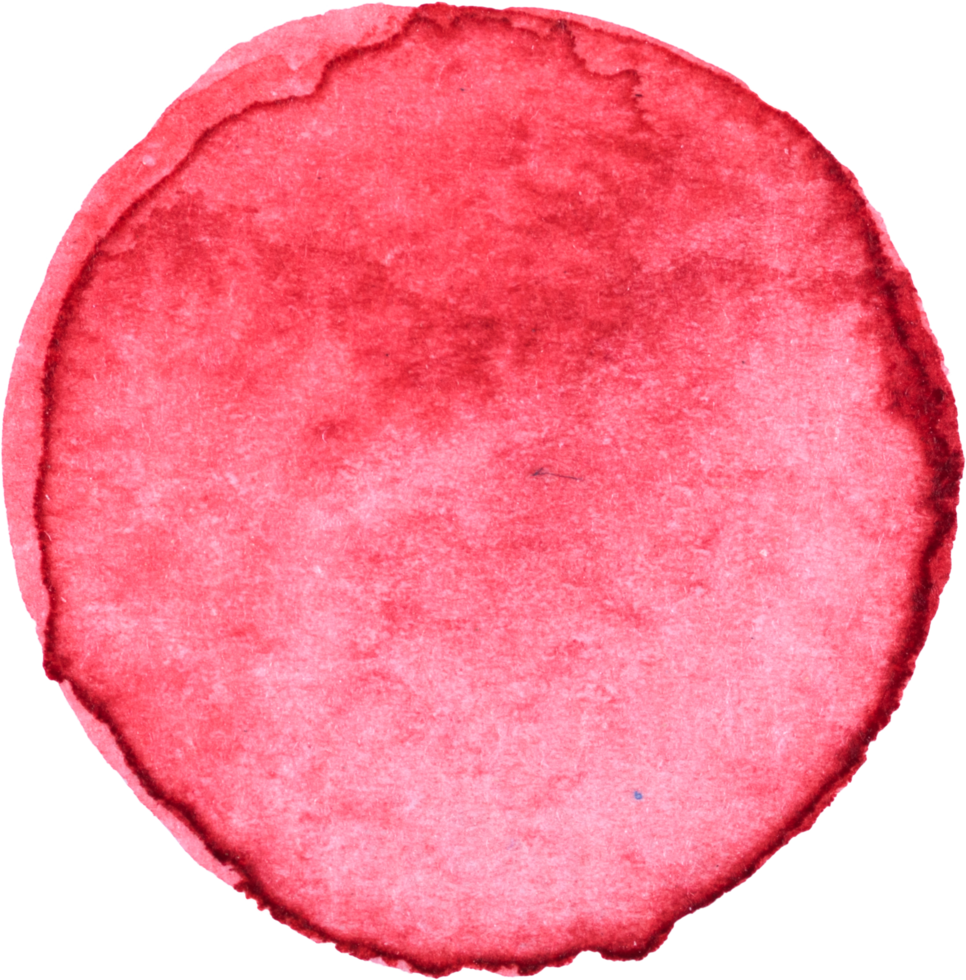 watercolor brush paint circles with hand drawn 9597506 PNG