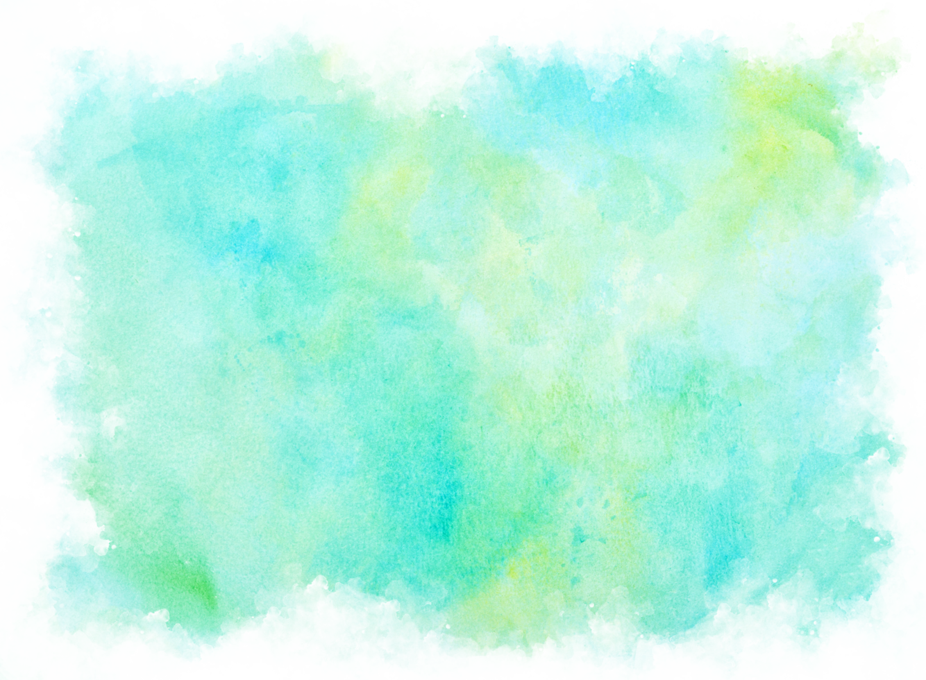 Watercolor paint brush strokes from a hand drawn background png