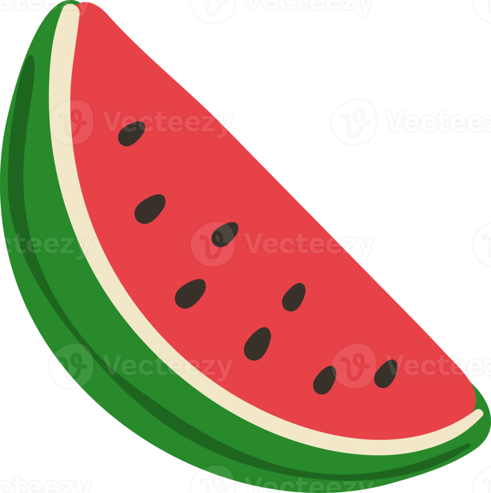 watermeloen fruit illustratie cartoon png