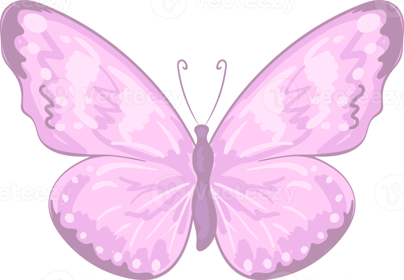 illustration Beautiful butterfly paint png