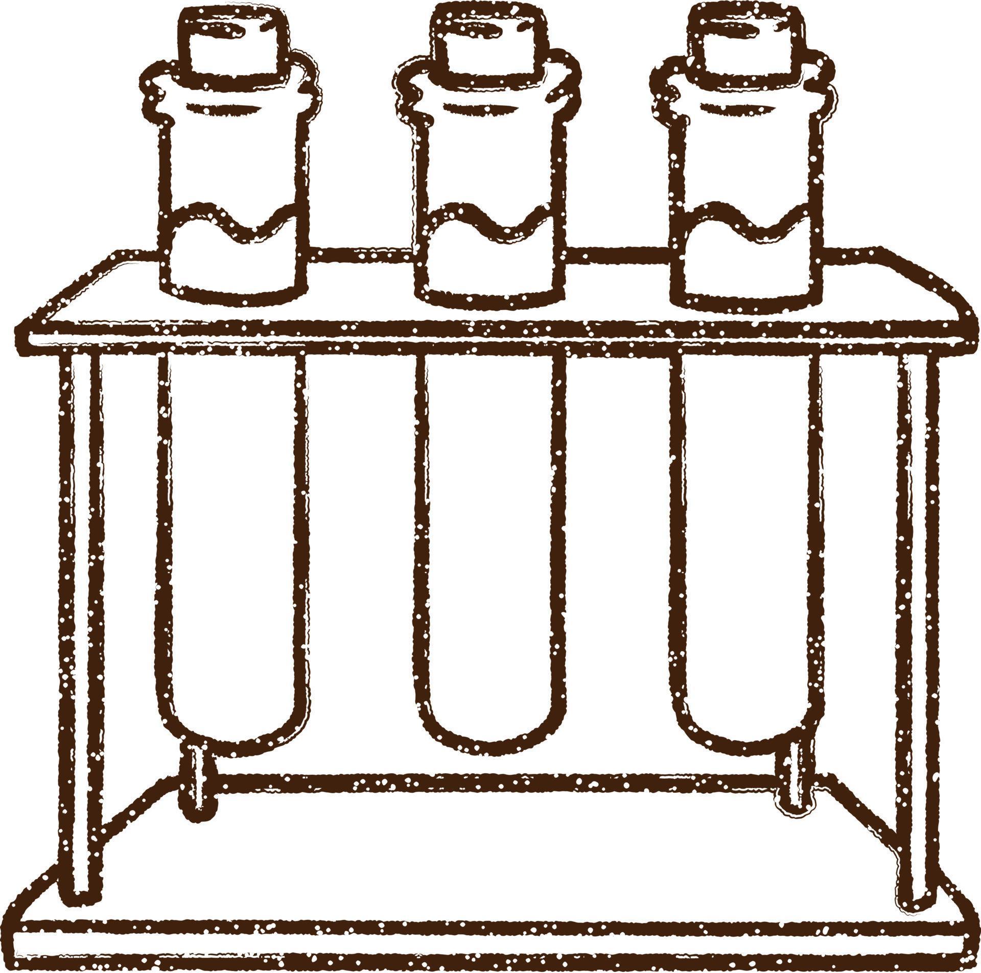 Science Experiment Charcoal Drawing 9598267 Vector Art at Vecteezy