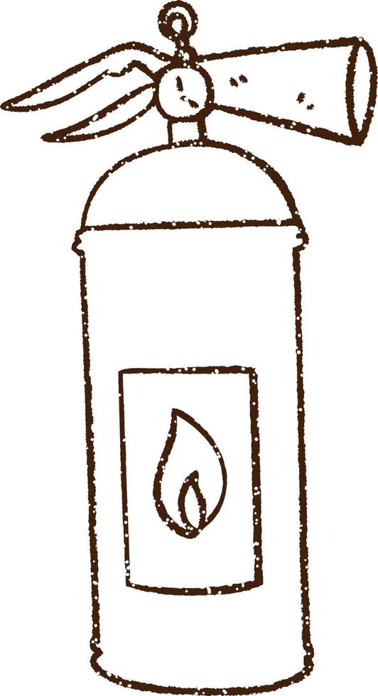 How To Draw A Fire Extinguisher