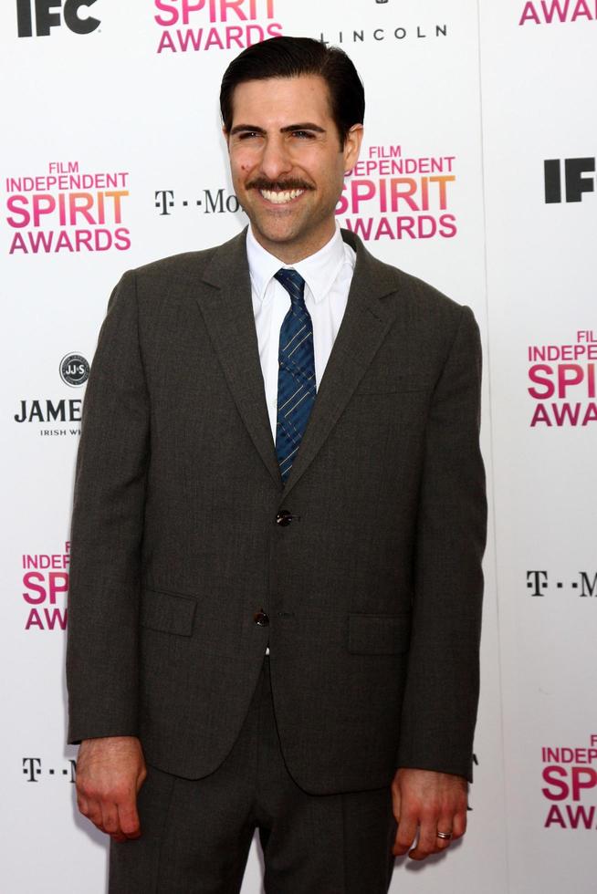 LOS ANGELES, FEB 23 -  Jason Schwartzman attends the 2013 Film Independent Spirit Awards at the Tent on the Beach on February 23, 2013 in Santa Monica, CA photo