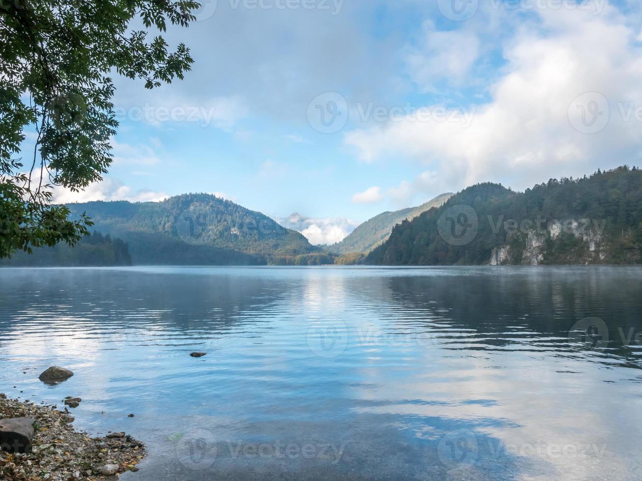 Lake Alpsee in Germany photo