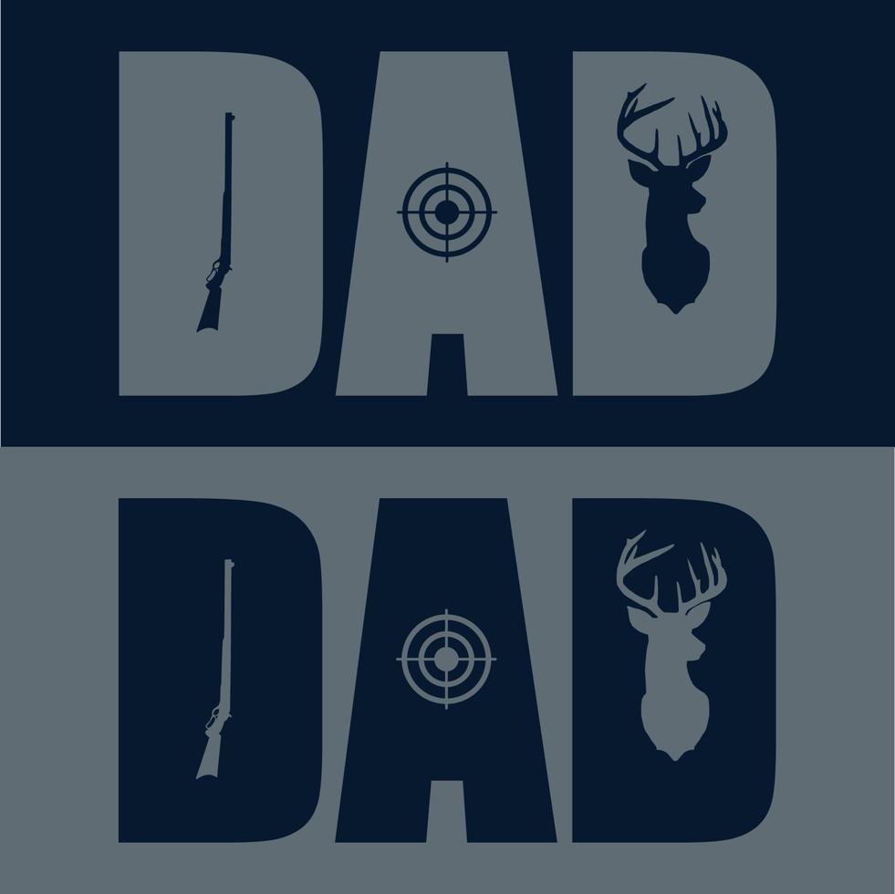 Dad Typography for T-shirt design, Mug Design and Printing Project vector