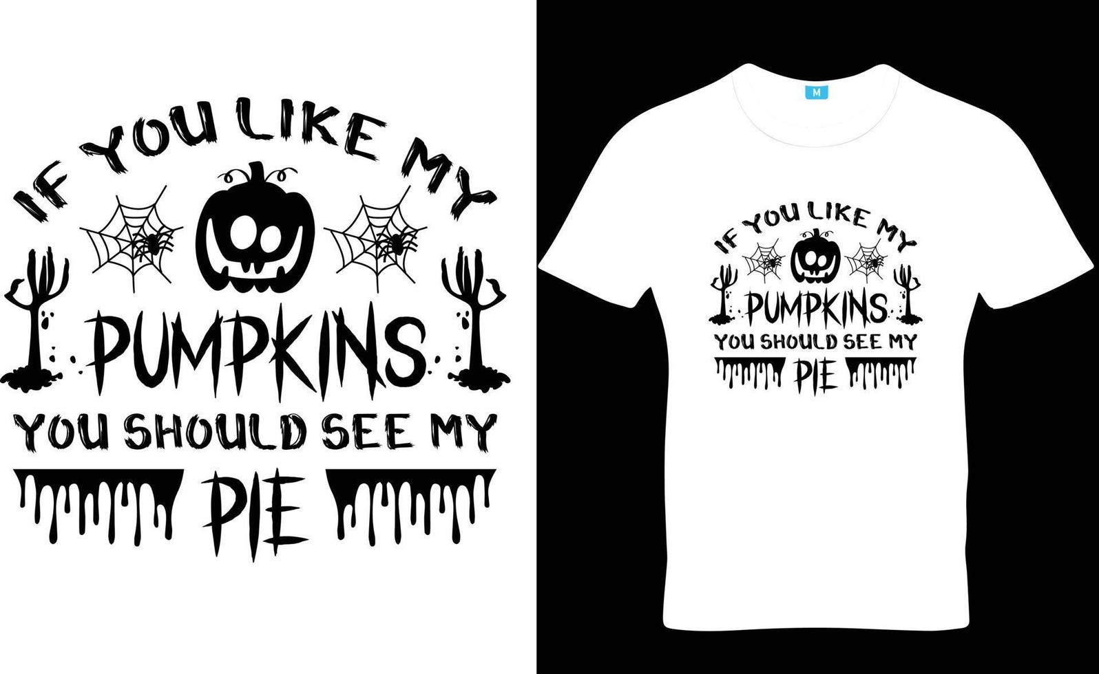 Halloween TShirt Design 9604438 Vector Art at Vecteezy