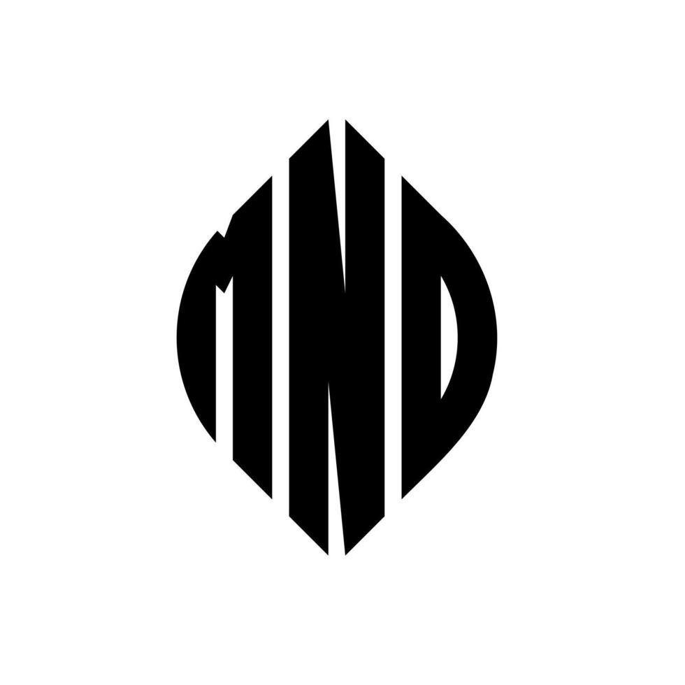 MNO circle letter logo design with circle and ellipse shape. MNO ellipse letters with typographic style. The three initials form a circle logo. MNO Circle Emblem Abstract Monogram Letter Mark Vector. vector