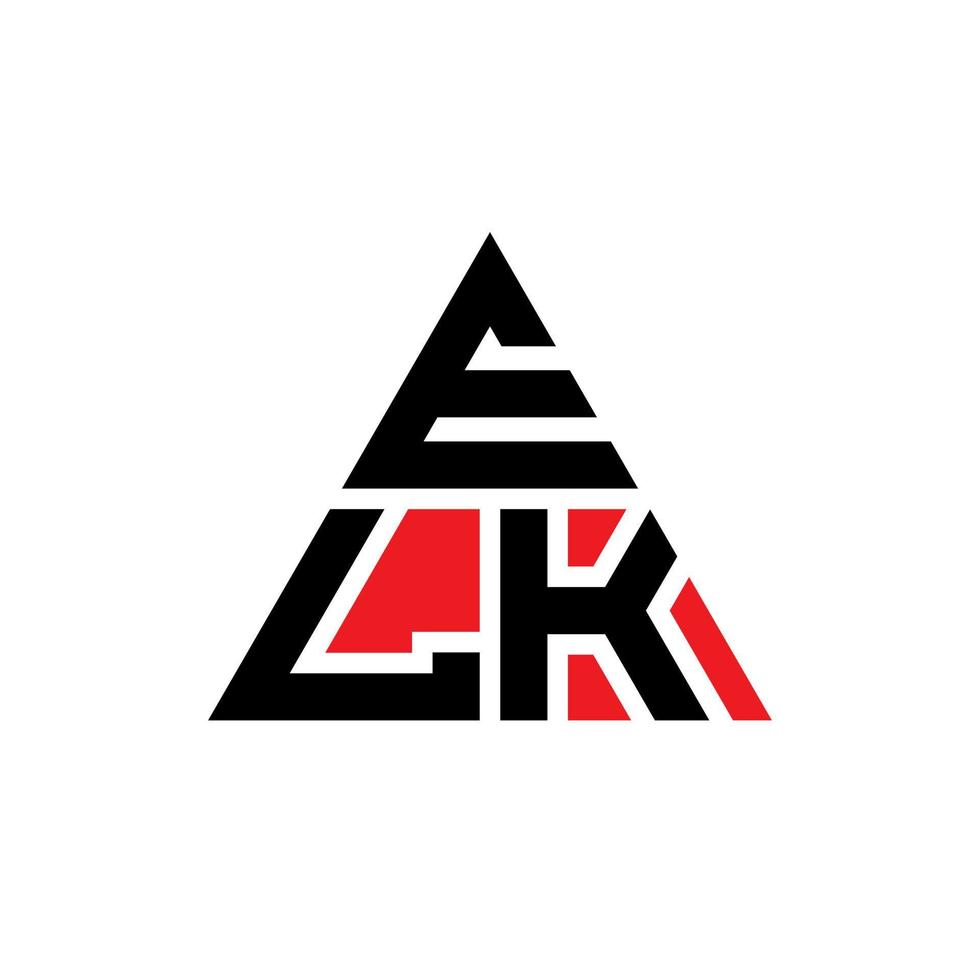diseño de logotipo de letra de triángulo de alce con forma de triángulo. monograma de diseño de logotipo de triángulo de alce. plantilla de logotipo de vector de triángulo de alce con color rojo. logotipo triangular de alce logotipo simple, elegante y lujoso.