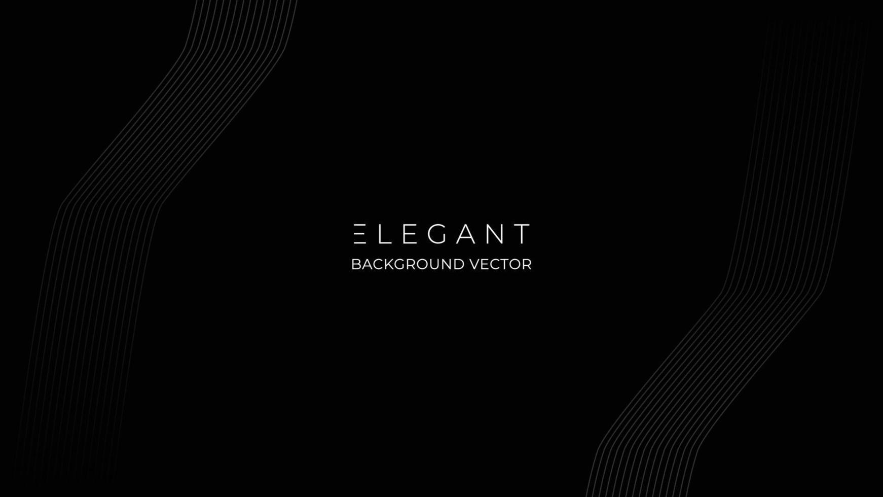 Elegant lines background. Minimalist abstract lines design. Futuristic graphic elements. Vector illustration