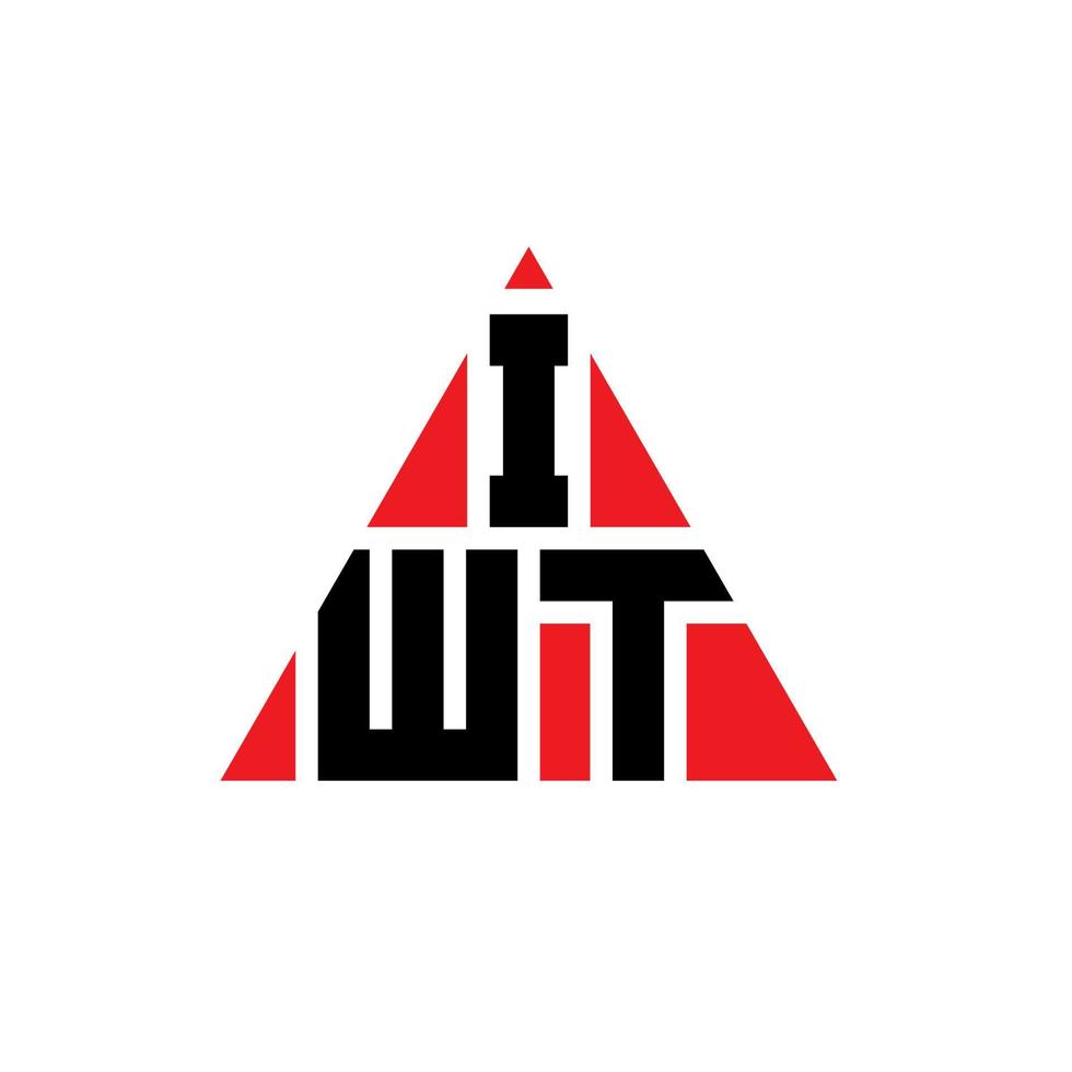 IWT triangle letter logo design with triangle shape IWT triangle logo IWT triangle letter logo design with triangle shape IWT triangle logo