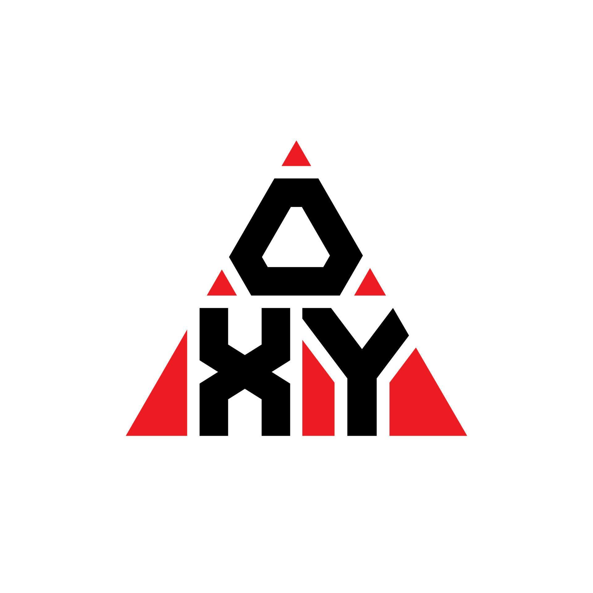 Oxy Triangle Letter Logo Design With Triangle Shape Oxy Triangle Logo