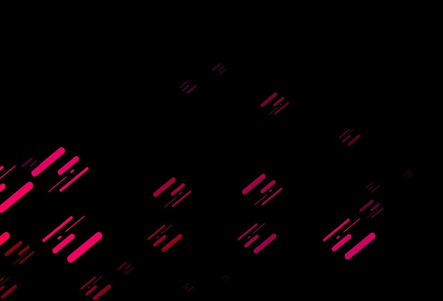 Dark Purple, Pink vector background with straight lines.