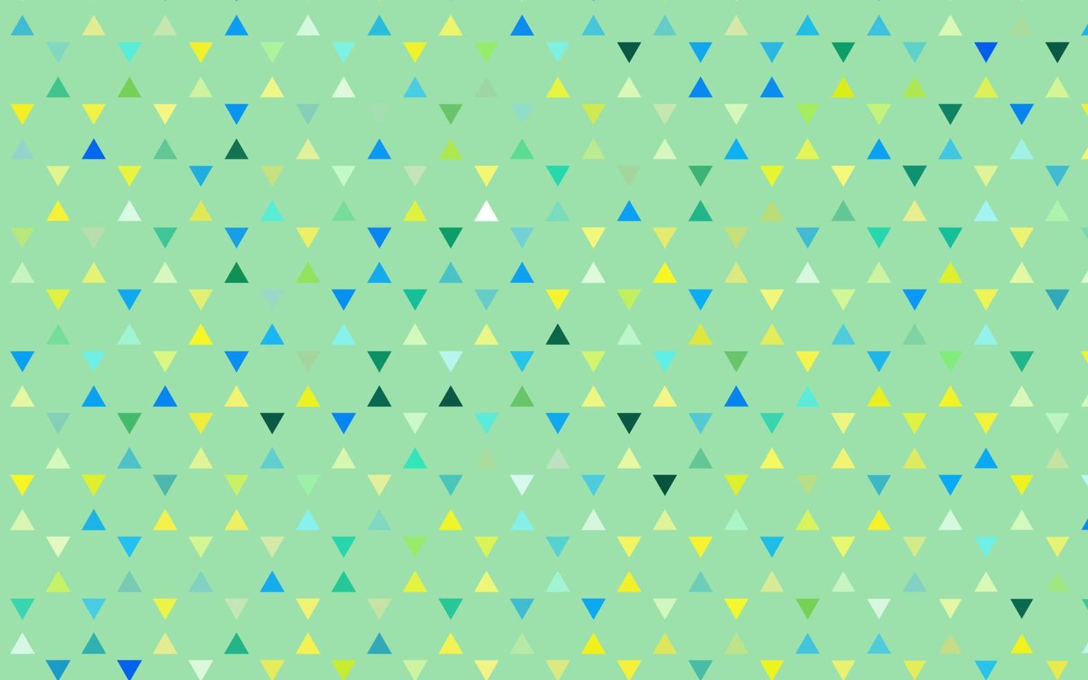 Light Blue, Yellow vector seamless layout with lines, triangles.