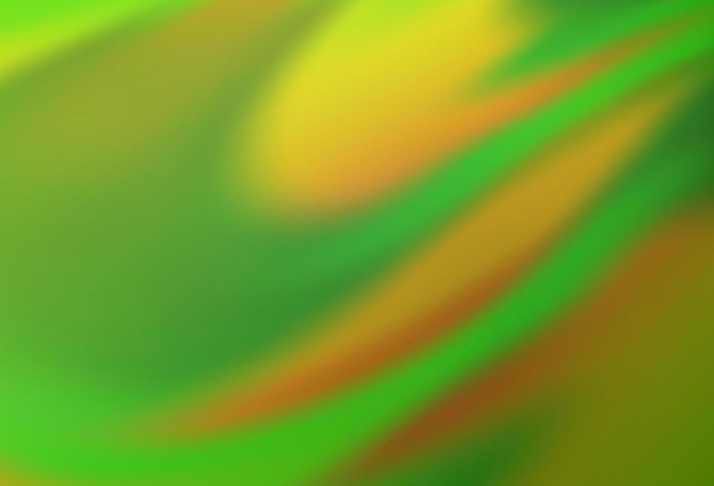 Light Green, Yellow vector colorful blur background.